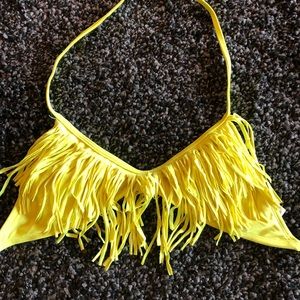 Body Glove fringe bikini top